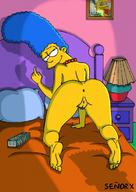 Marge_Simpson blue_hair pornhentai ready_to_hard_fuck shows_hot_ass simpsons // 800x1132 // 121.2KB